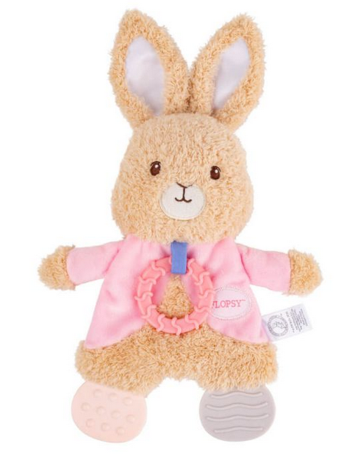 Flopsy Bunny Sensory Blanket With Crinkle