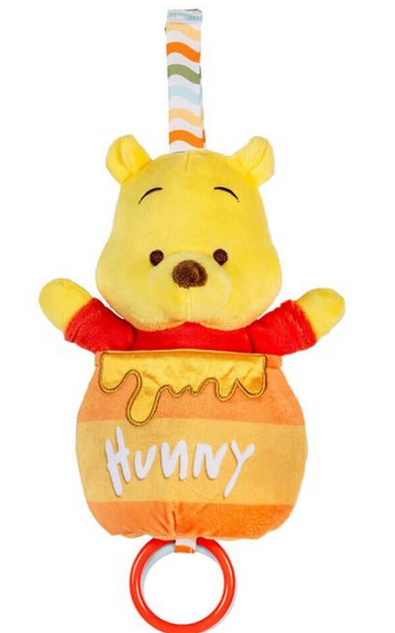 Winnie The Pooh Pull Down Honey Pot Ziggle Toy