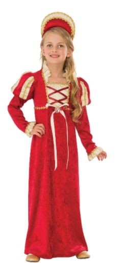 Medieval Princess Costume Size Small 3-4 Years