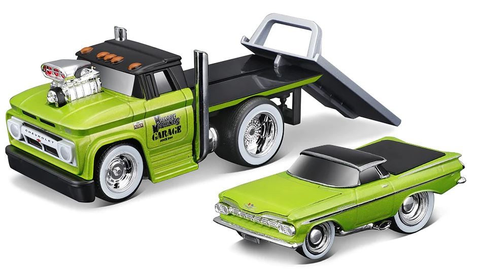 Maisto 1.64 Sc Muscle Transport Die Cast Assorted Ages:8+