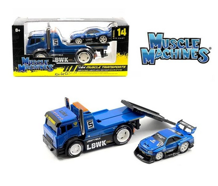 Maisto 1.64 Sc Muscle Transport Die Cast  Assorted Ages:8+