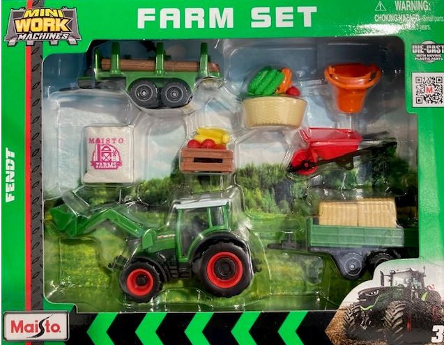 Maisto Mini Works Machines Farm Playsets Assorted