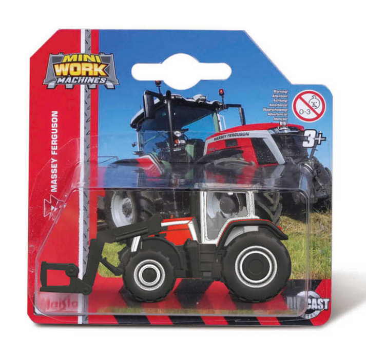 Maisto Mini Work Machines Tractor With Front Loader Single