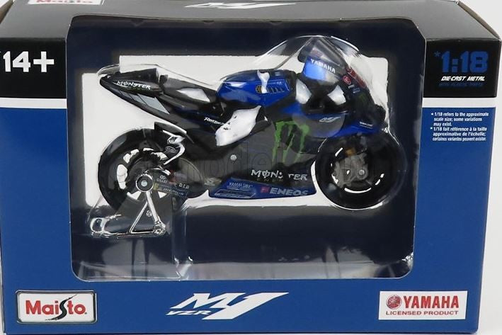 Moto Gp 2021 Yamaha Factory Racing Quartararo/vinales Monster Energy 21