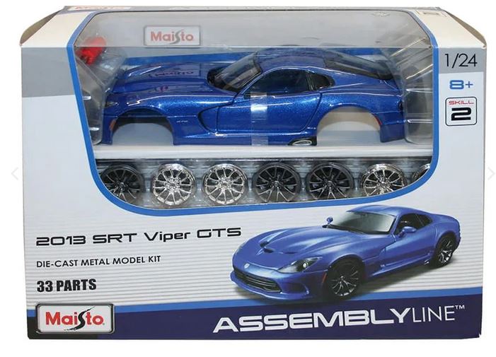 Maisto Assembly Line 1/24 Sc 2013 Srt Viper Gts Kit