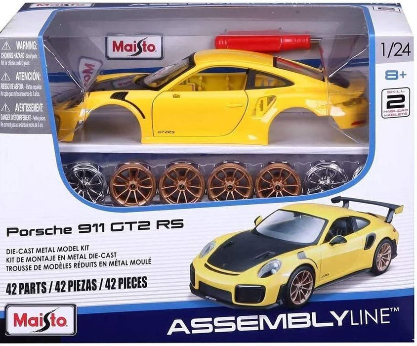 Maisto 1/24 Sc Assemblyline Porsche 911 Gts Rs Kit