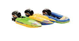 Wind Up Action Boats 3pc Set