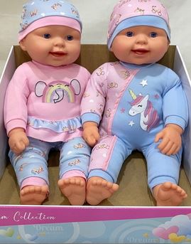 Dream Collection 20 Inch Soft Baby Doll Asst