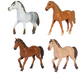 Countryside 4 Piece Horse Set