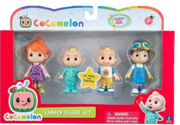 Cocomelon 4 Figure Family Pack