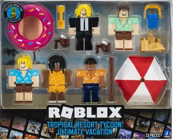 Roblox Figure Multipack (tropical Resorttycoon) Ultimate Vacation
