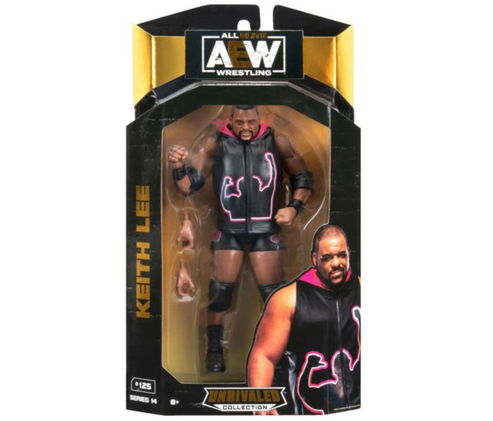 Aew Unrivaled Collection Keith Lee #125 Wrestling Figure