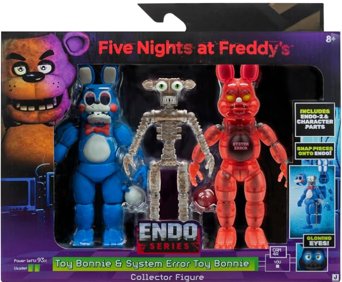 Five Nights At Freddy's Endo Toy Bonnie & System Error Toy Bonnie