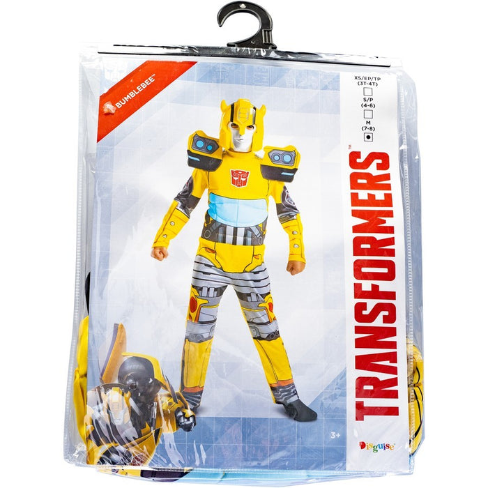 Transformer Bumblebee Dressup Costume Size Medium Ages:7-8 Years