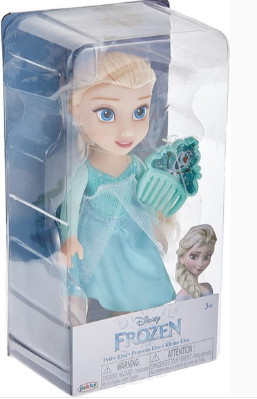 Disney Frozen 2 Elsa  6" Petite Doll Green Dress