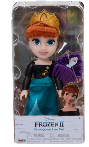 Disney Frozen 2 Anna Petite 6" With Crown