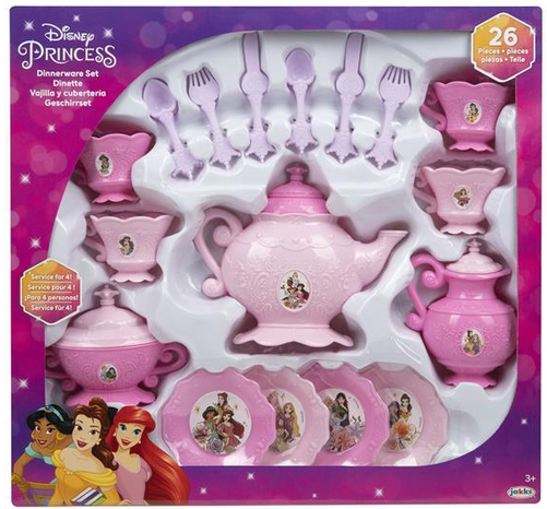 Disney Princess Tea Set 26 Piece Plastic