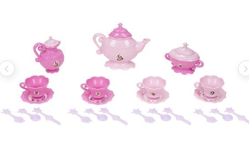 Disney Princess Tea Set 26 Piece Plastic