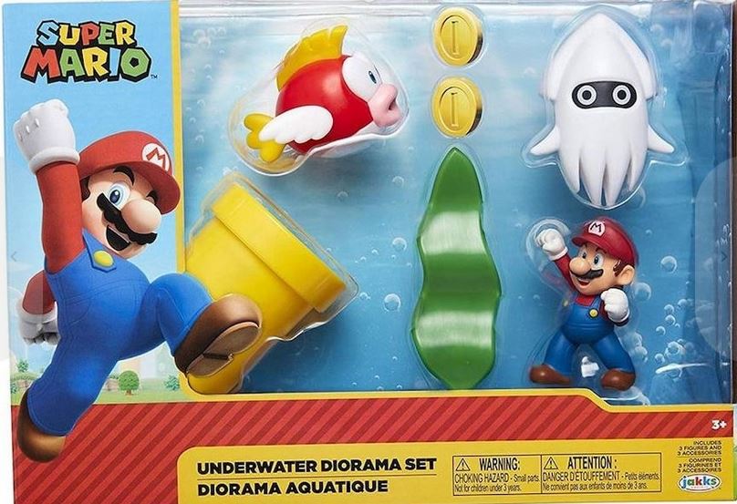 Nintendo Super Mario Underwater Dioarma Playset