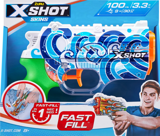 Zuru X-shot Skins Water Blaster Blue