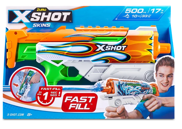 Zuru Xshot Skins Hyperload Blaster - Flames 