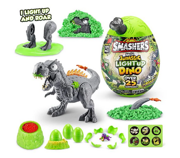 Smashers Mega Jurassic Light-up Egg