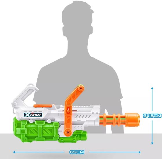 Zuru Xshot Fast Fill Water Gun - Hydro Cannon Blaster