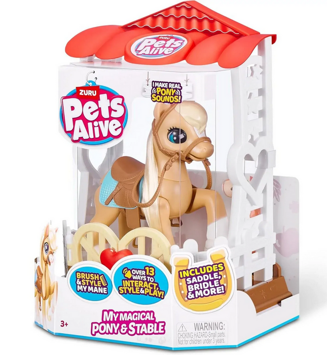 Zuru Pet's Alive Magical Pony & Stable