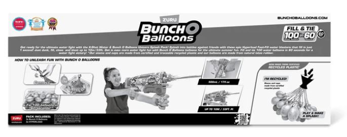 Zuru Unicorn Bunch O Balloons Fast Fill Blasters