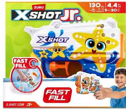 Zuru X-shot Jnr Water Blaster Starfish