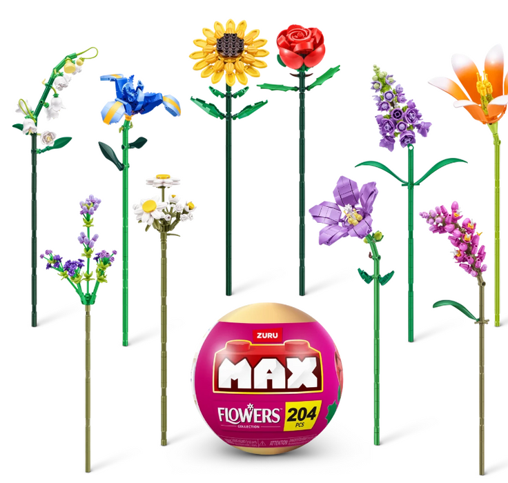 Zuru Max Premium Long Flower Series Brick Build