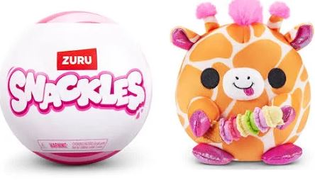 Zuru Snackles 5" Plush Surprise Ball
