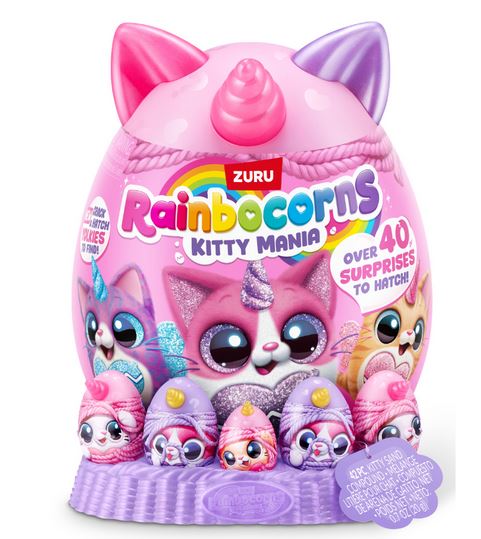 Zuru Rainbowcorns Eggzania Kittymania Assorted