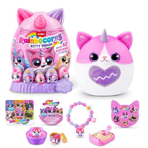 Zuru Rainbowcorns Eggzania Kittymania Assorted