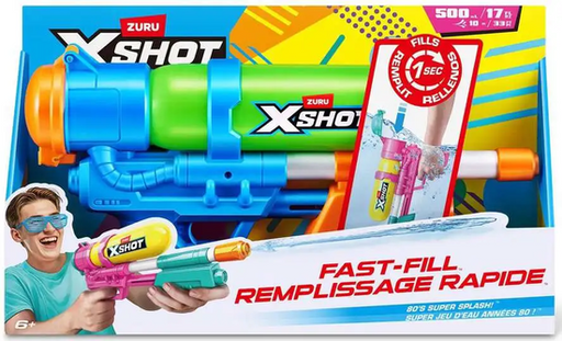 Zuru Xshot Fast Fill Blaster - Green/blue