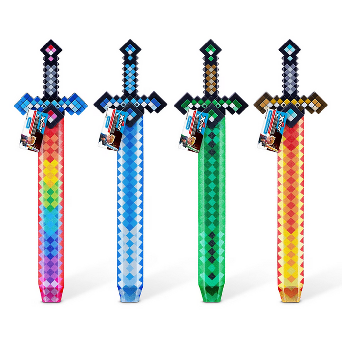 Xshot Foam Pixel Sword Asst