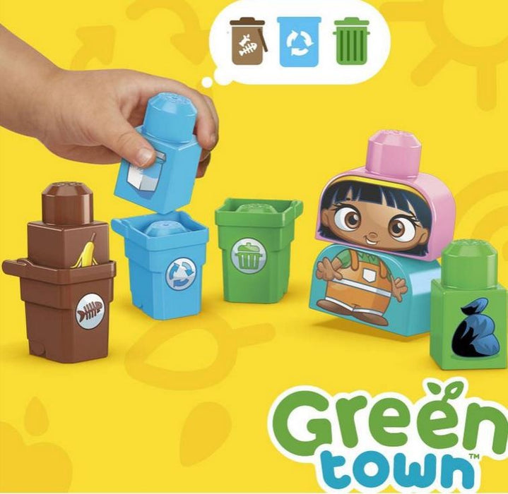 Mega Bloks Green Town Sort & Recycle Squad Ages:1+