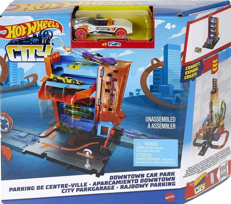 Hot Wheels City Express Car Wash Themed Pack