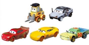 Dusney Cars 3 Diecast 5 Pc Pack