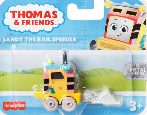 Thomas &friends Sandy The Rail Speeder Die-cast Small Engine Push A-long