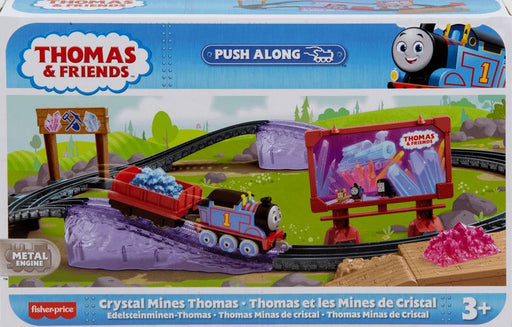 Thomas & Friends Crystal Mines Thomas Push A-long Set