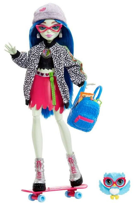 Monster High Back To School Ghoulia Yelps Doll With Pet