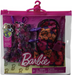 Barbie Fashion 6pc Floral Purple Dress Set Hjt35