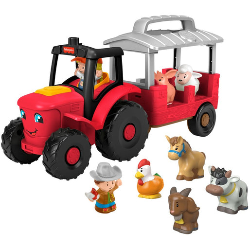 Fisher Price Farm Tractor Little People Set