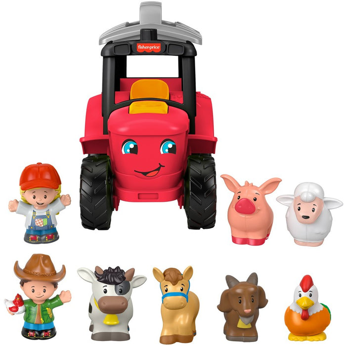 Fisher Price Farm Tractor Little People Set