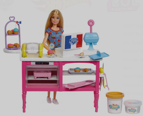 Barbie It Takes Two Cafe And Doll Playset