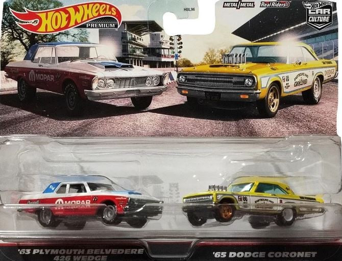 Hot Wheels Premium Twin Pack Plymouth & Dodge