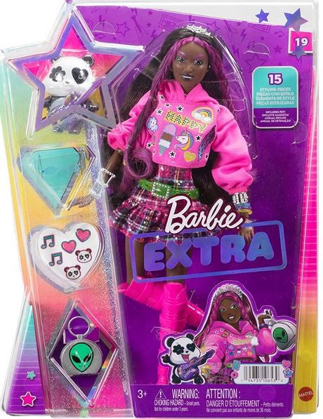Barbie Extra Doll With Panda