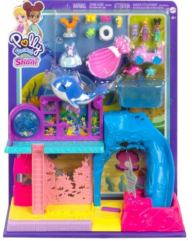 Polly Pocket Pollyville Aquarium Playset