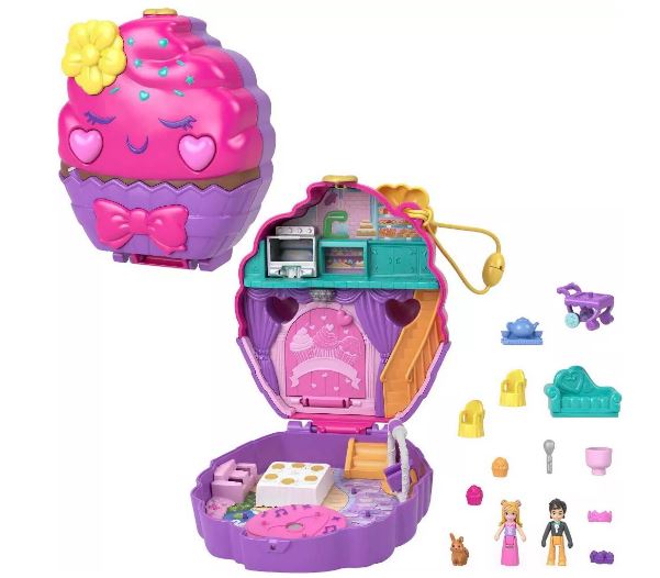 Polly Pocket Something Sweet Cupcake Compact